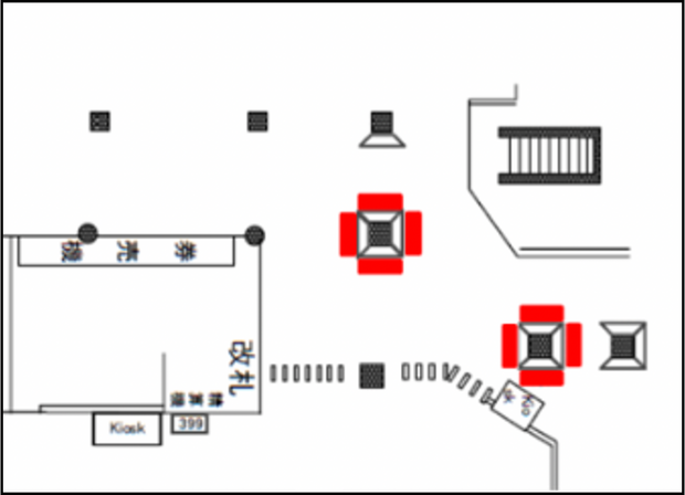 [สถานี JR Shinjuku] สถานี Shinjuku South Exit G / Ad Vision