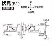 [สถานีรถไฟใต้ดิน Fushimi] โปสเตอร์ B0/B1