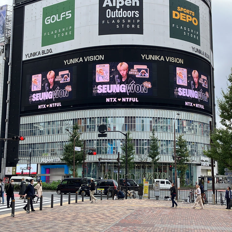 [NTX Seungwon] กรณีศึกษาโฆษณาที่ชื่นชอบของ Shinjuku Unika Vision (2024/11)
