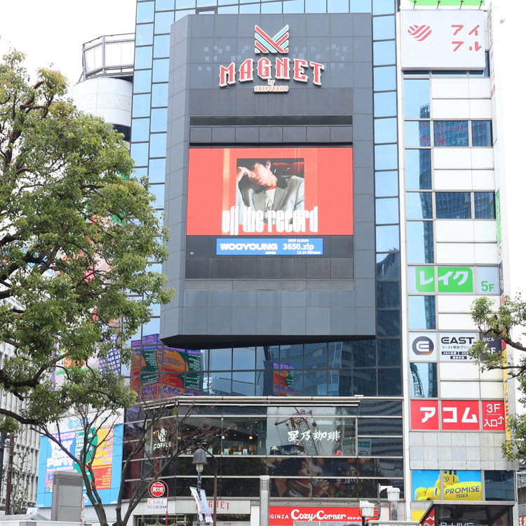 [WOOYOUNG (2PM)] ตัวอย่างโฆษณาผลักดันวิสัยทัศน์ฟอรัม Shibuya 109 (2025/12)