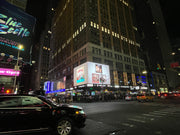 [NY] ไทม์สแควร์หมายเลข 10 หน้าจอขนาดใหญ่