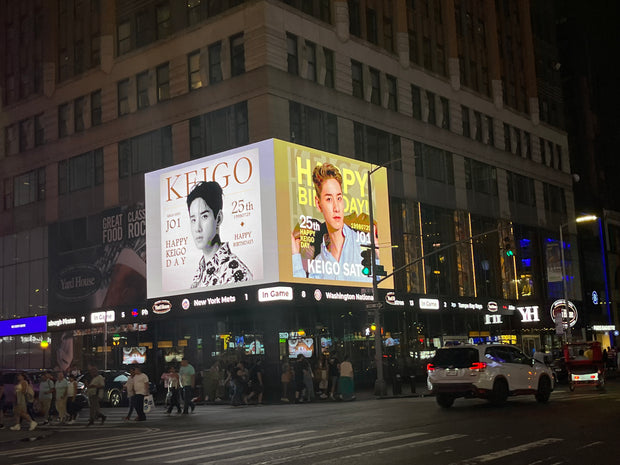[NY] ไทม์สแควร์หมายเลข 10 หน้าจอขนาดใหญ่