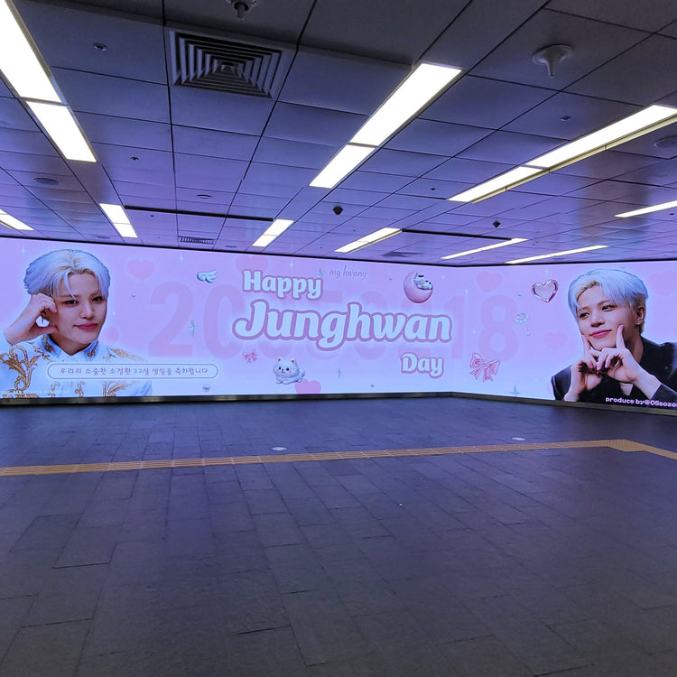 [TREASURE Seo Jeong Hwan] ป้ายดิจิตอลสถานีมหาวิทยาลัยฮงอิก ตัวอย่างโฆษณาที่ชื่นชอบ (2026/02)