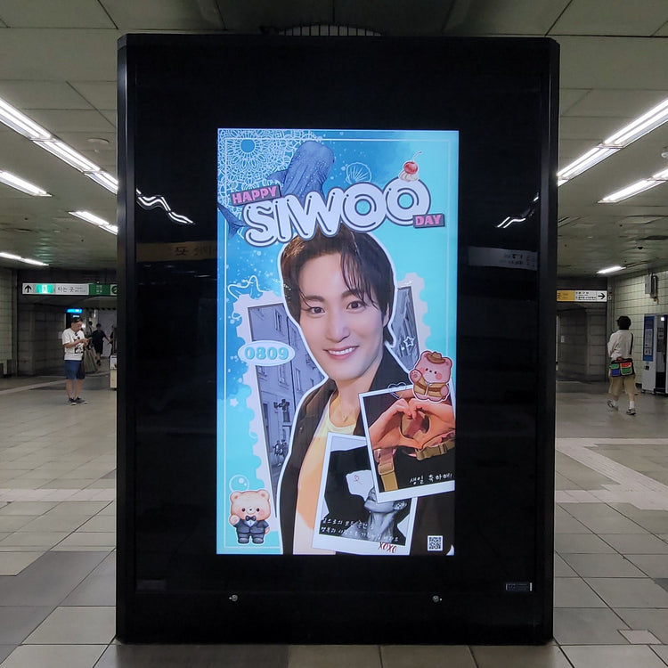 [ละครเพลงชาย "WILD WILD" นักแสดงชาวเกาหลี Choi Hyuk-jin] ตัวอย่างโฆษณาแนะนำบอร์ดดิจิทัลสถานี Euljiro 3-ga (2025/10)